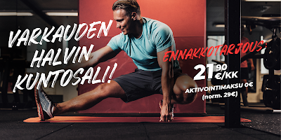 GYM Anytime Varkaus | jäsenmaksu 40€/kk