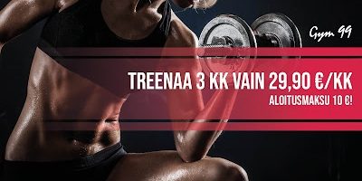 Gym 99 | jäsenmaksu 49€/kk